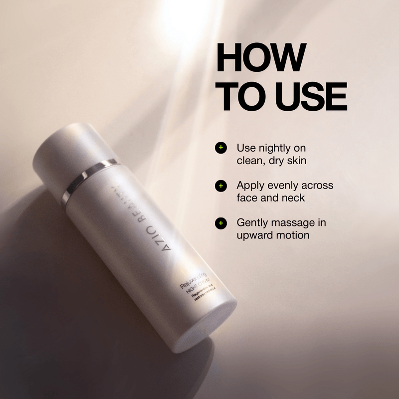 Rejuvenating NIGHT CREAM - Azio Beauty